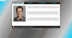 Desktop Screenshot of danhatter.com