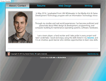 Tablet Screenshot of danhatter.com